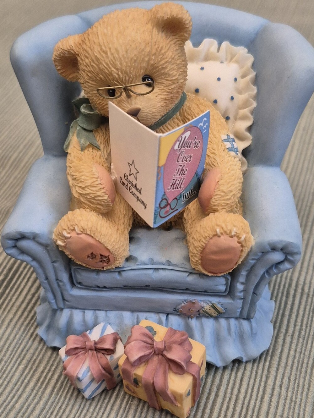 Cherished Teddies Growing Better Each Year Bear Birthday Gift 1997 Mom Grandma